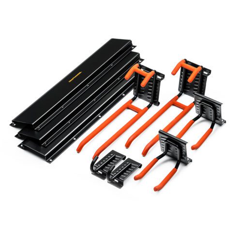 Ocelové háky na zeď CRAFTMAKER s pogumovaným povrchem - sada 6 ks 694660