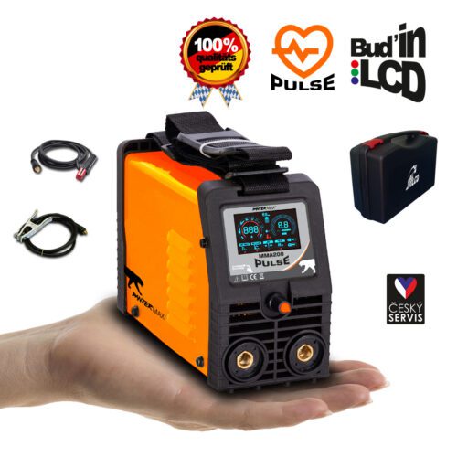 PANTERMAX Pulzní svářecí invertor MMA200pulse (MMA/TIG) PMMMA200PULSE