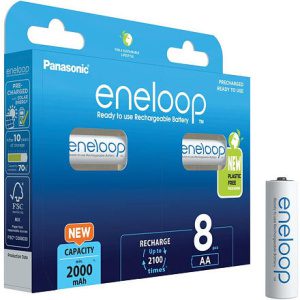 Panasonic eneloop HR6 AA 3MCCE/8BE HR6 AA 3MCCE/8BE