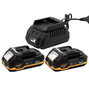Sada baterie 20V 2Ah (2 ks) + 1 nabíječka Procraft PBC-Set 1 | PBC-Set 1 PBC-Set 1