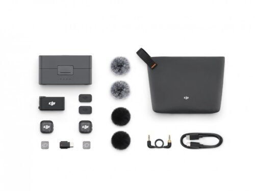 Sada pro audio DJI Mic 3 (2 TX + 1 RX + Charging Case) 11237 CP.RN.00000480.01