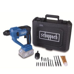 Scheppach C-RHD130-X aku 20 V IXES vrtací kladivo SDS Plus 3v1 s příklepem