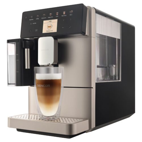 Sencor SES 9350CH Plně automatické Espresso/Cappuccino Barevný LCD displej v češtině