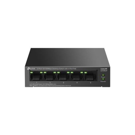 TP-Link LS105LP 5x10/100 (4xPOE) Desktop switch LS105LP