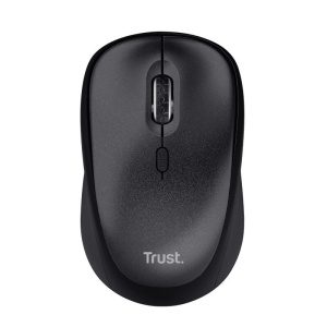 TRUST TM-201/Kancelářská/Optická/1 600 DPI/Bezdrátová USB/Černá 24706