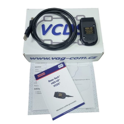 VCDS VAG COM MAX + HEX V2 usb kabel di08