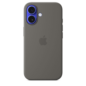 iPhone 16 Silicone Case with MagSafe - Stone Grey