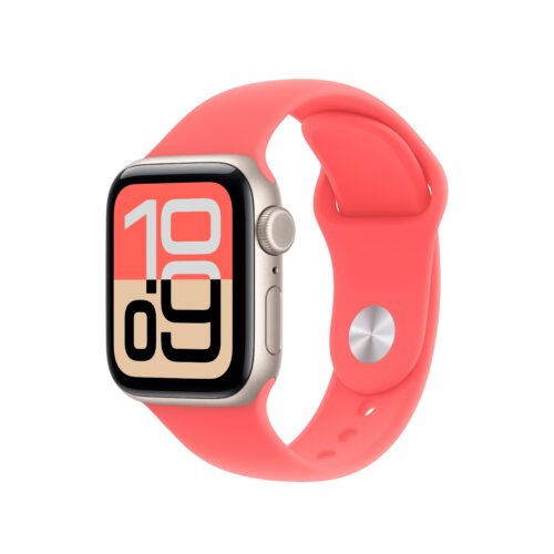 40mm guavově růžový sportovní řemínek – S/M - Obrázek 2