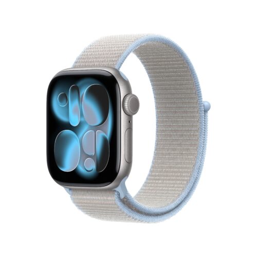 42mm mlžně modrý provlékací sportovní řemínek - Obrázek 2