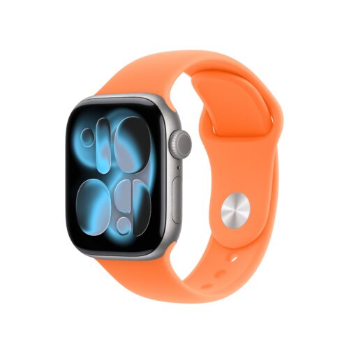 46mm mandarinkový sportovní řemínek – M/L - Obrázek 2