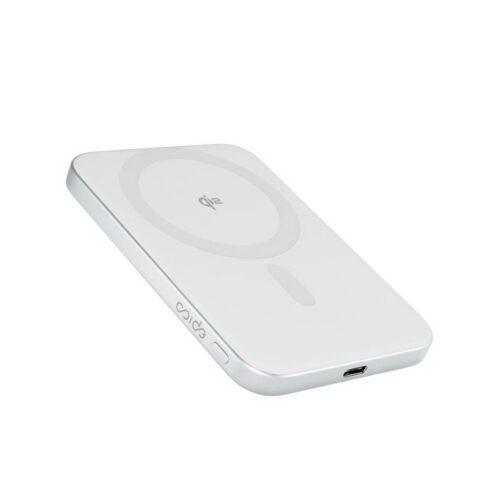 5 000mAh hliníková MagSafe powerbanka Epico UltraPack Qi2 Slim - stříbrná - Obrázek 2
