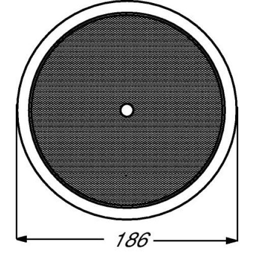 ABB mřížka reproduktoru 8200-0-0014 (8228) 2CKA008200A0014 - Obrázek 2