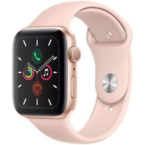 Apple Watch Series 5 40mm GPS (Stav A) Růžový hliník s růžovým sportovním řemínkem MNK43CS/A