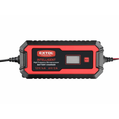 Autonabíječka 9stupňová 12V/6V 4A EXTOL PREMIUM 8897302 - Obrázek 2