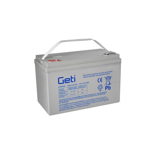 Baterie gelová 12V 100Ah GETI pro soláry 04250446