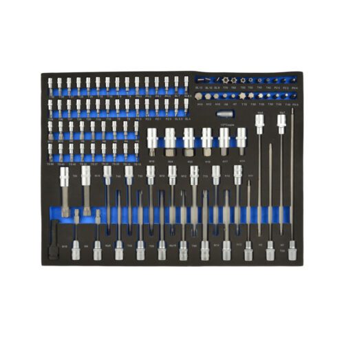GEKO Kazeta - sada nástrčných hlavic a bitů Torx 102el. CRV(3) G10833B