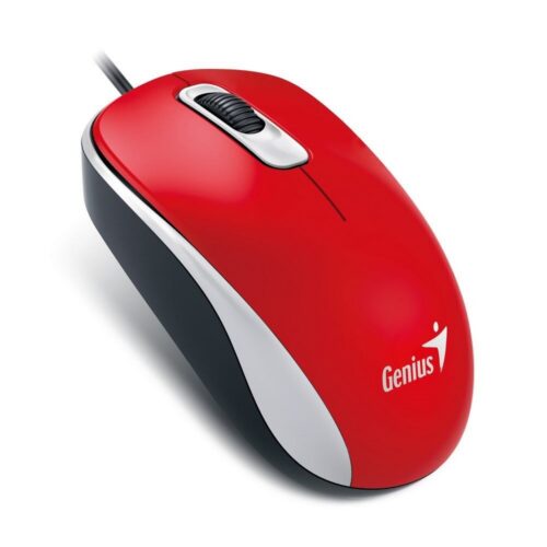 GENIUS DX-110/Kancelářská/Optická/1 000 DPI/Drátová USB/Červená 31010116111 - Obrázek 4