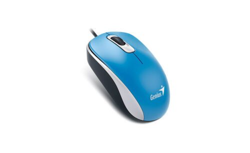 GENIUS DX-110/Kancelářská/Optická/1 000 DPI/Drátová USB/Modrá 31010116110