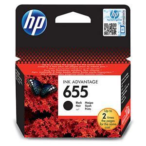 HP Inkoustová náplň 655 černá CZ109AE#BHK