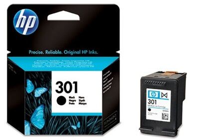 HP tisková náplň 301 černá CH561EE#BA3