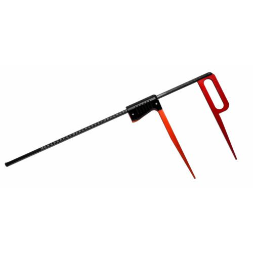 KINEX/K-MET Lesnická průměrka KINEX Red&Black LINE 1000 mm (dělení 1mm) 1162-08-100