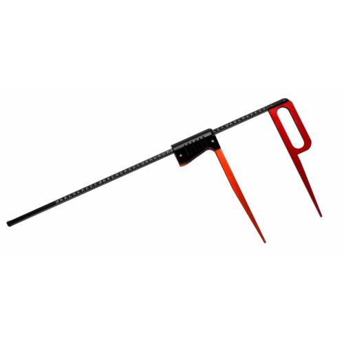 KINEX/K-MET Lesnická průměrka KINEX Red&Black LINE 1000 mm (dělení 5mm) 1162-05-100