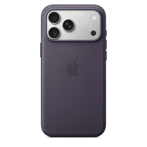 Kryt na iPhone 17 Pro Max z tkaniny TechWoven Apple s MagSafe - fialový - Obrázek 2