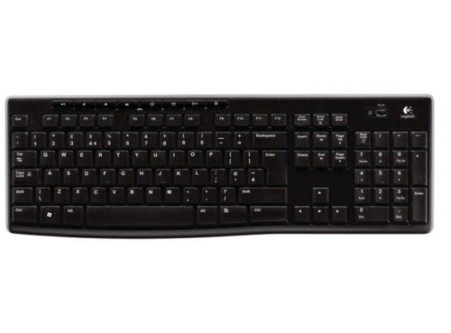 Logitech K270/Bezdrátová USB/CZ-SK layout/Černá 920-003741 - Obrázek 6