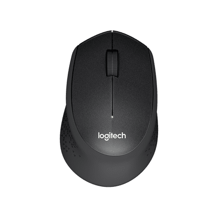Logitech M330/Kancelářská/Optická/Pro praváky/1 000 DPI/Bezdrátová USB/Černá 910-004909
