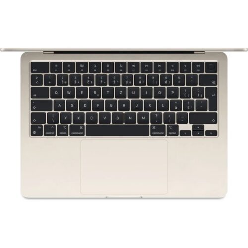 MacBook Air 13" 2024 / M3 / 8GB / 256GB (Stav A-) Hvězdně bílá - Obrázek 2
