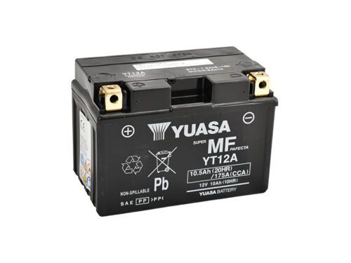 Motobaterie YUASA YT12A (factory activated)