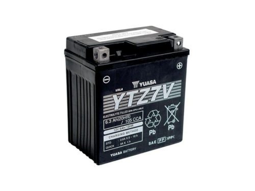 Motobaterie YUASA YTZ7V (factory activated)