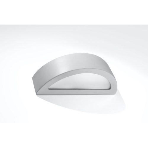 Nástěnné keramické svítidlo SOLLUX Atena E27 1x60W bez zdroje SL.0873 šedá - Obrázek 2