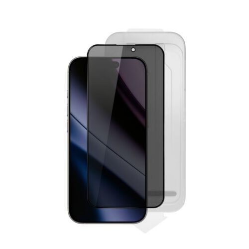 Ochranné sklo pro iPhone 16 Pro / 17 Epico Privacy Glass 3D DF s aplikátorem - Obrázek 2