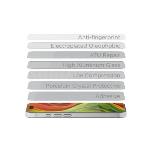 Ochranné sklo pro iPhone 17 Mobile Origin Screen Guard Full Coverage - Obrázek 2