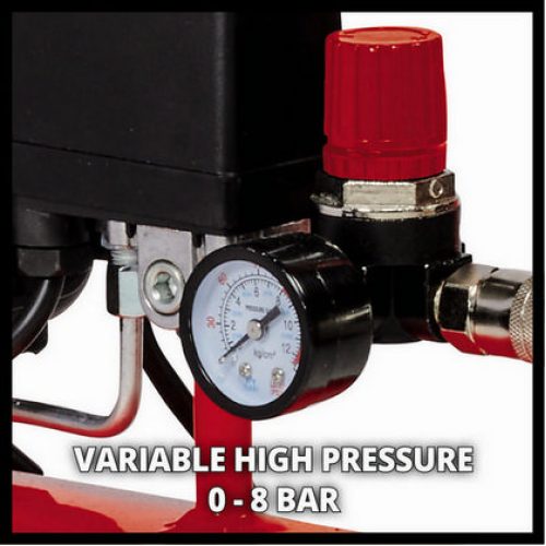 Olejový kompresor Einhell TC-AC 190/24/8 4007325 1500W 24L 8bar - Obrázek 2