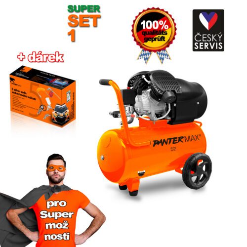 PANTERMAX Olejový kompresor AirFlow 52 SET1 PMAF52_S01