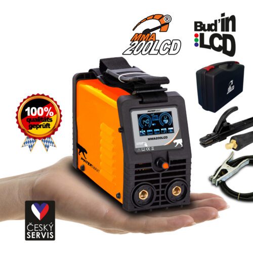 PANTERMAX Svářecí invertor MMA200LCD (MMA/TIG) PMMMA200LCD