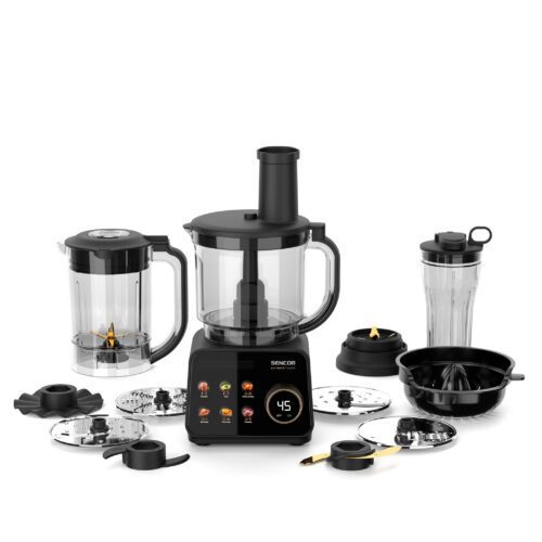 Sencor SBU 9878BK Univerzální Super mixér 5v1 Extra výkonný motor 1500W pro zpracování i náročnějších surovin