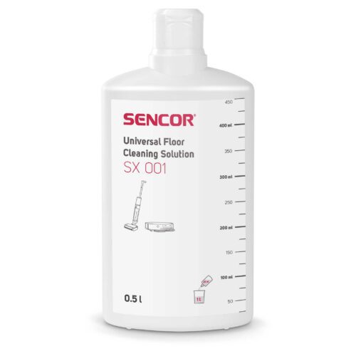 Sencor SX 001 Univerzální čistící prostředek 500 ml Doporučené dávkování: 25 ml / 1 l vody
