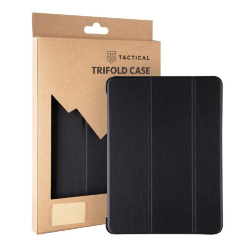 Tactical Book Tri Fold Pouzdro pro Apple iPad 11 2025/2026 / 10.9 2022 Black 57983112649