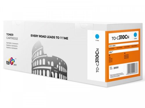 Toner TB kompat. s OKI C310 Cyan