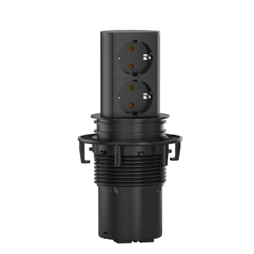 Výsuvný sloupek BACHMANN 928.0501 Elevator 2 zásuvky 230V - Obrázek 2