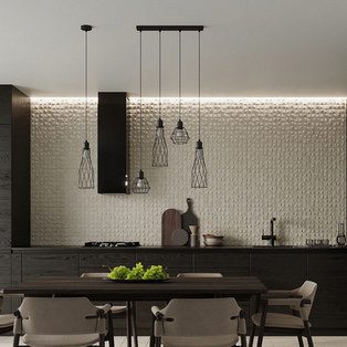 Závěsné svítidlo SOLLUX SUBA 3P černé E27 3x15W bez žárovky SL.1166 - Obrázek 2