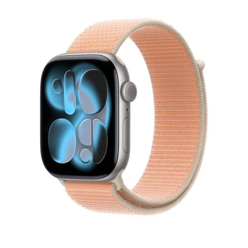 46mm melounově oranžový provlékací sportovní řemínek - Obrázek 2