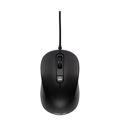 ASUS MU101C/Kancelářská/Optická/3 200 DPI/Drátová USB/Černá 90XB05RN-BMU000