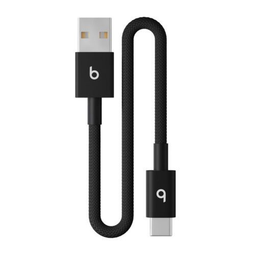 Apple Beats USB-A / USB-C Woven Cable (20cm)- Bolt Black MEQL4EE/A