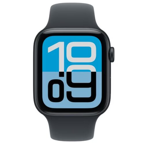 Apple Watch Series SE (2025) 40 mm GPS (Stav A/B) Temně inkoustové s temně modrým sportovním řemínkem MRGE3QC/A - Obrázek 2