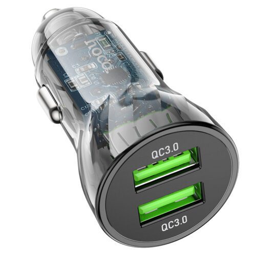 Autonabíječka Dual USB-A 20W - Hoco Z47