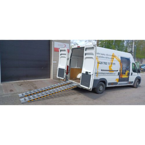 BAUGARDEN nájezdy duralové 2500mm/2000kg